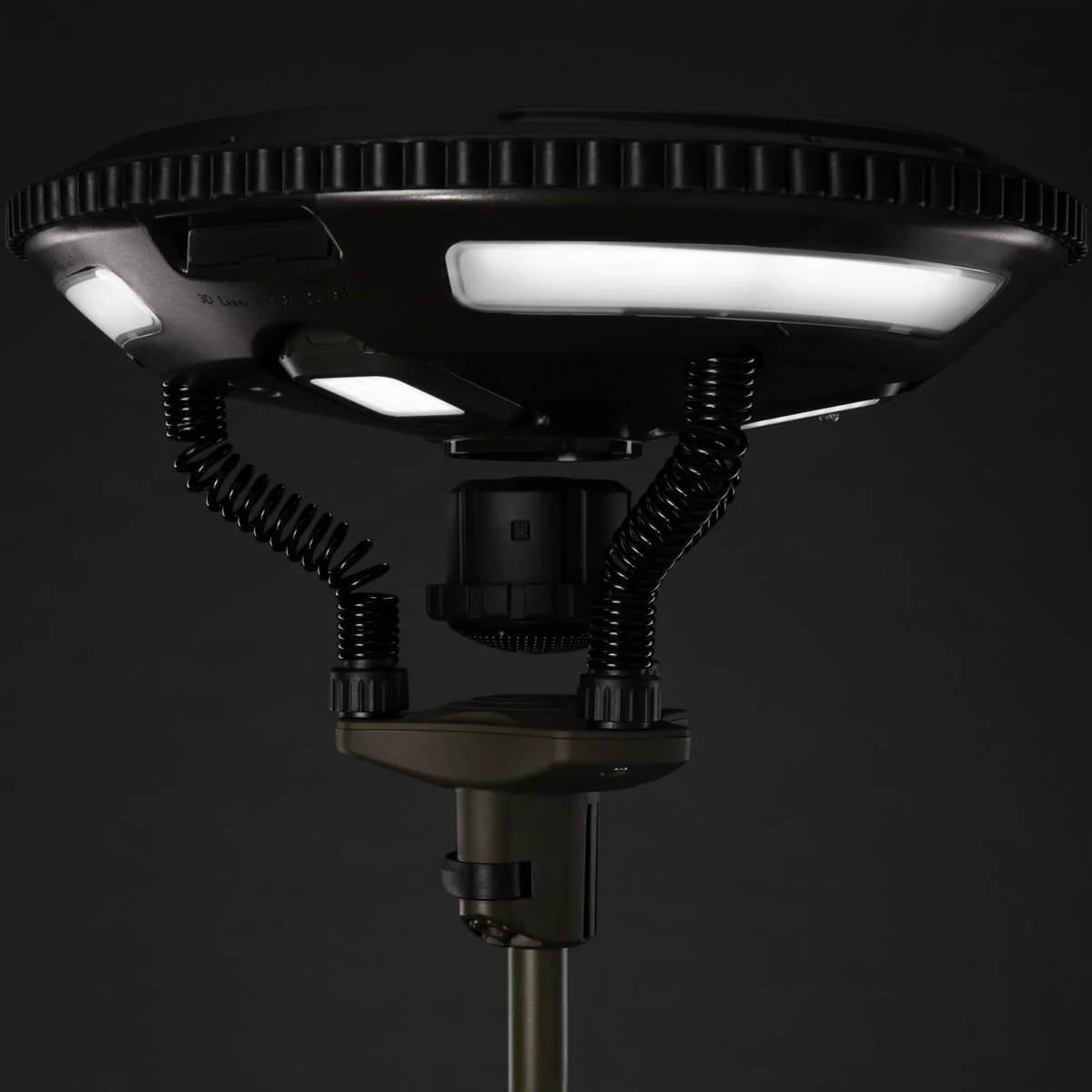 Halo Solar Light, 360-Degree, 700 Lumen, Freestanding, w Speaker, 9.75", Black - Image 12