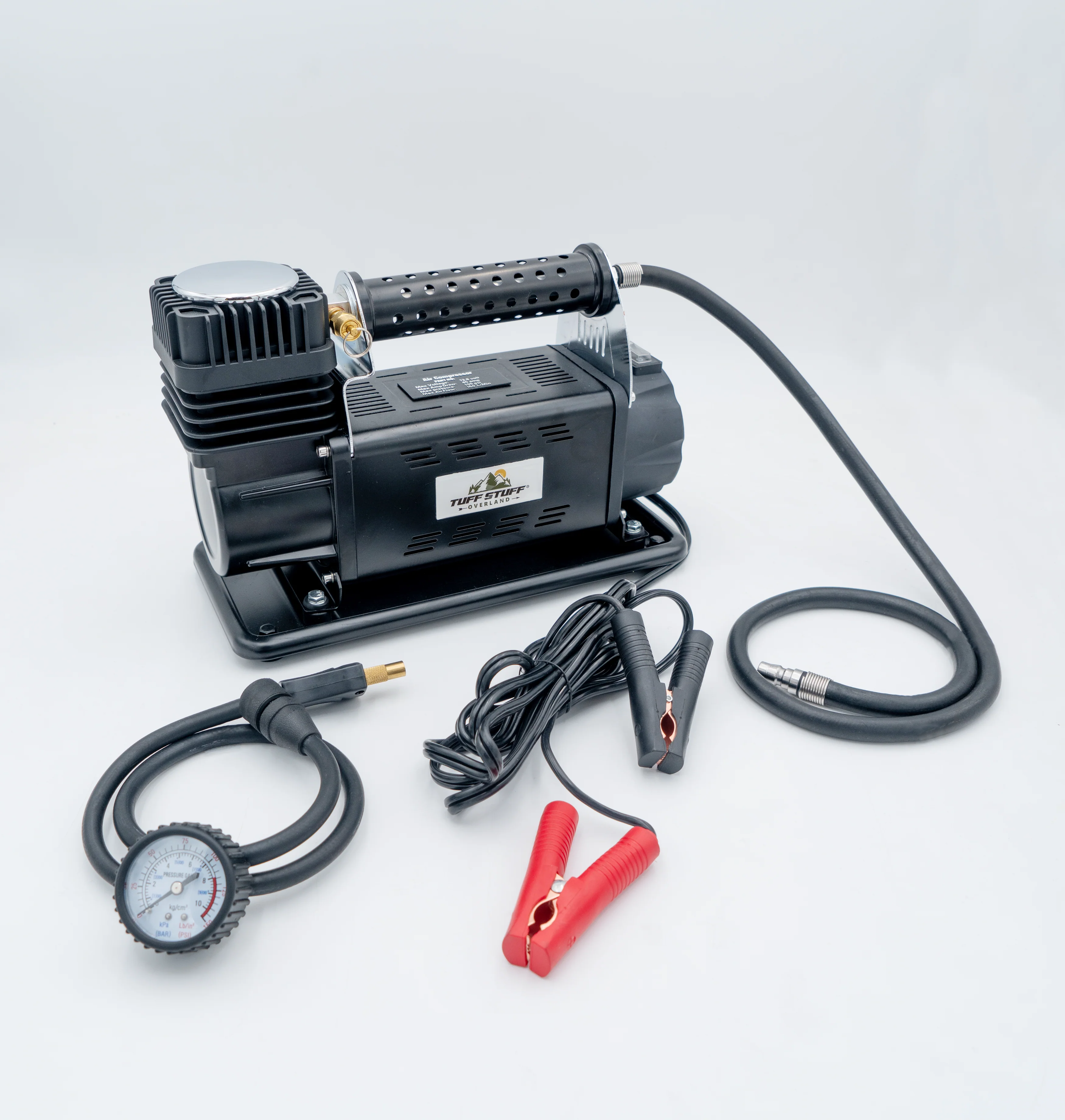Portable Air Compressor, 5.65CFM, 12V, Black, For Trucks, Cars, SUVs - Image 2