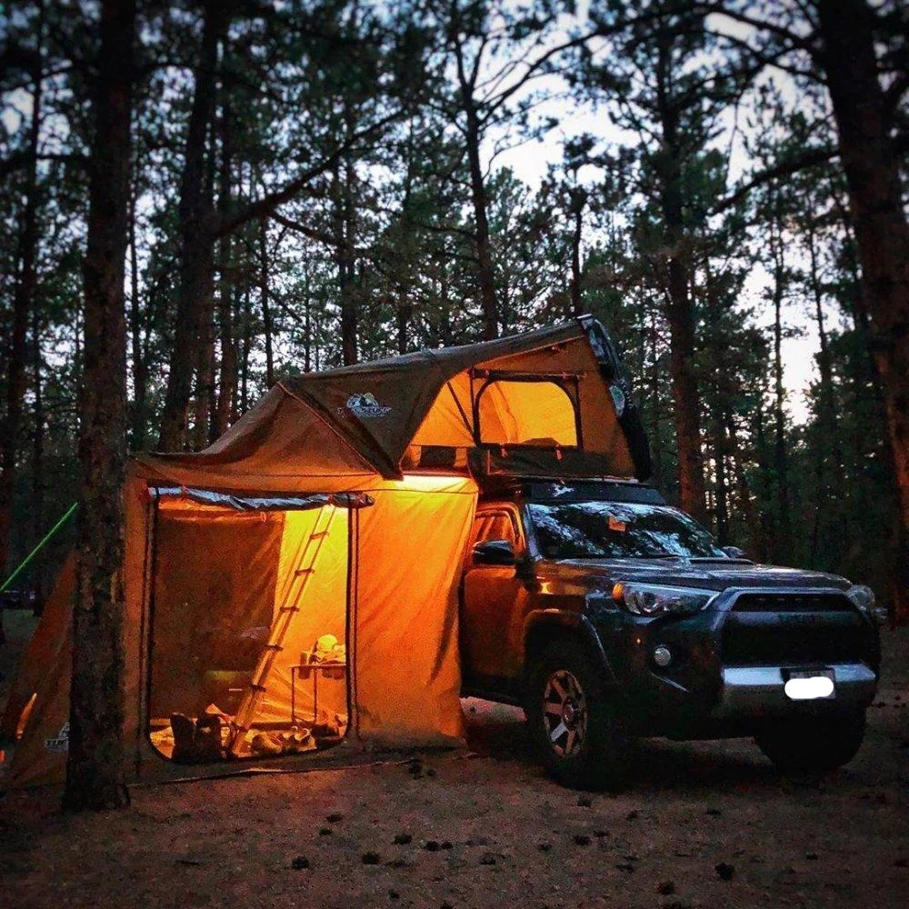 Alpha Hardshell Rooftop Tent, ABS, 2-3 Person, Black - Image 10